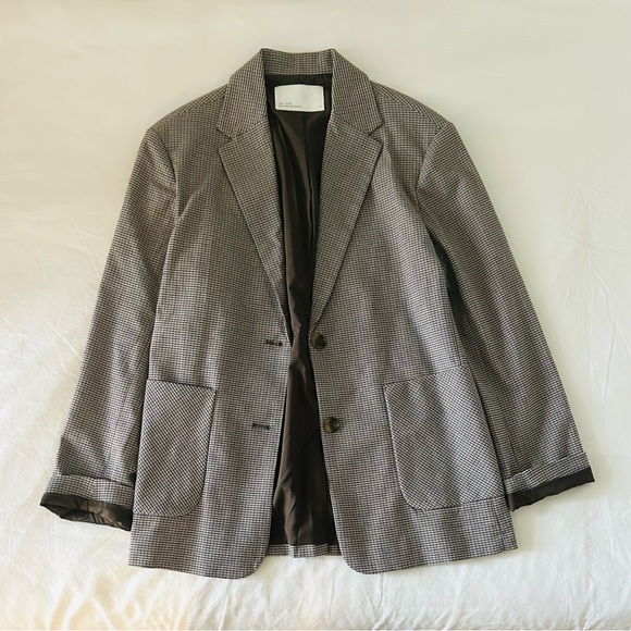 Oak and Fort Plaid Blazer - Picture 1 of 6